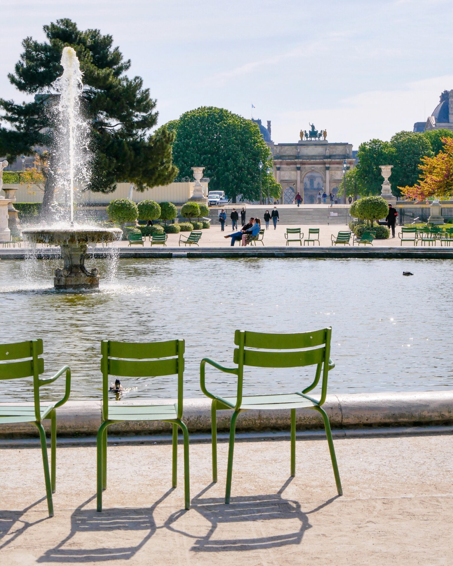 Visite du Jardin des Tuileries, Visiter Paris